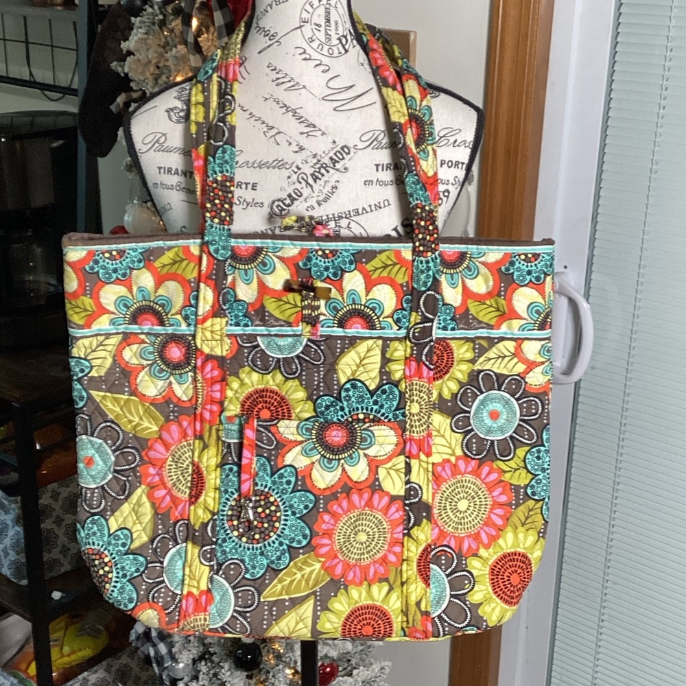 Floral Tote Bag